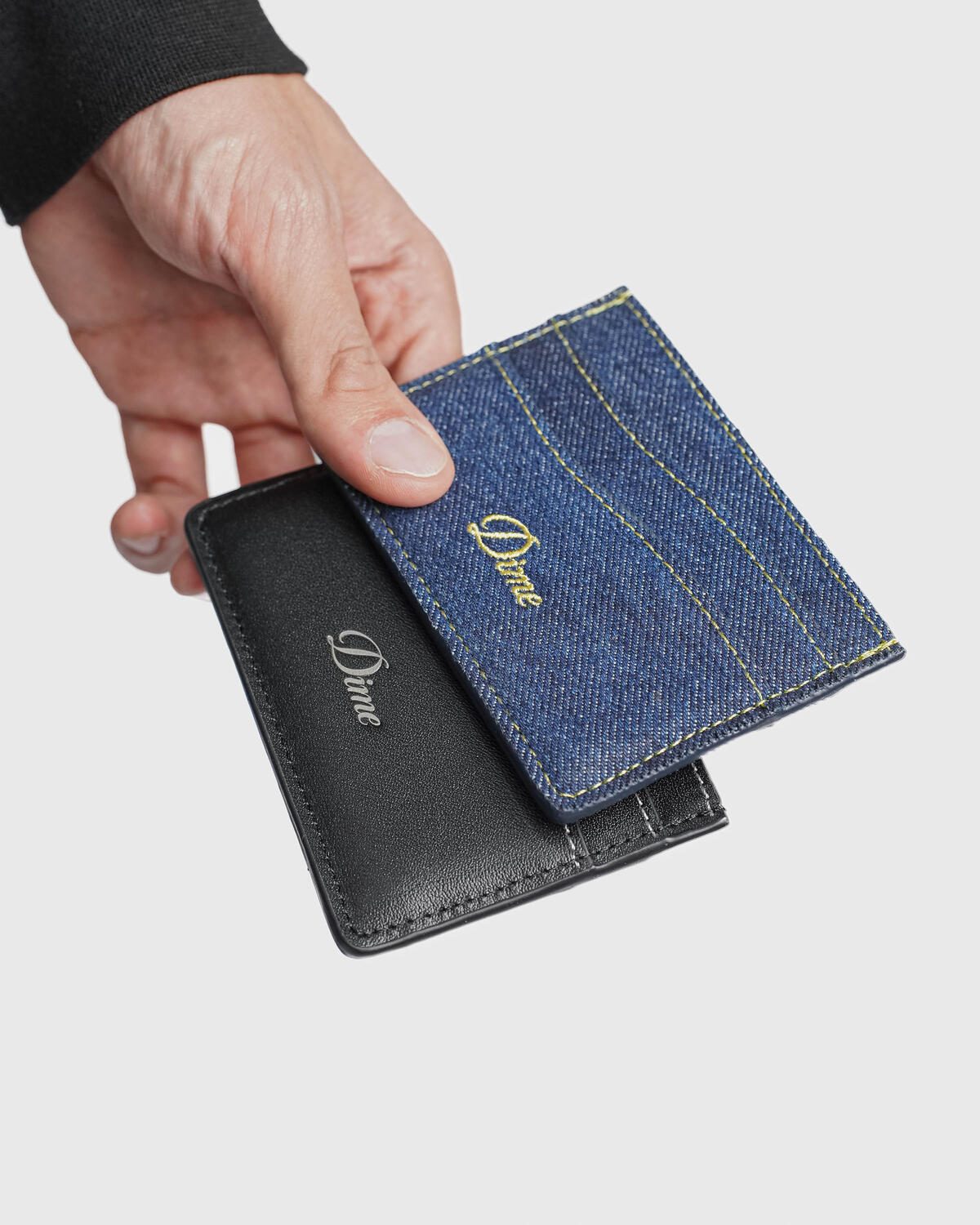 Dime Cursive Cardholder | DIMEHO2432BLK | AFEW STORE
